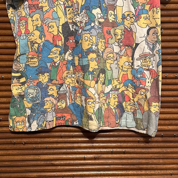 The Simpsons All Over Print T-Shirt Size L - Picture 4 of 8
